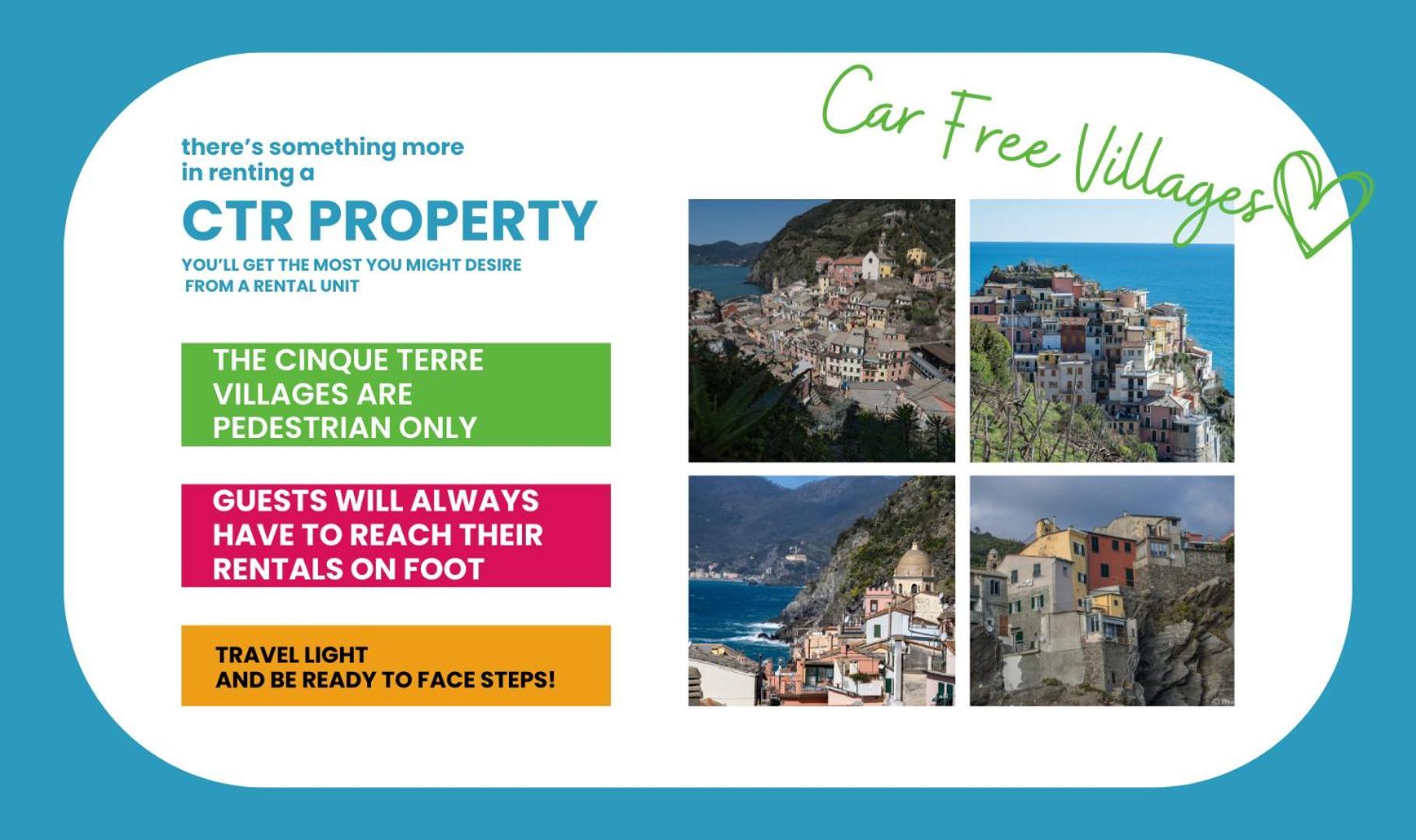 Apartament Levre De Cuppi Monterosso al Mare Zewnętrze zdjęcie